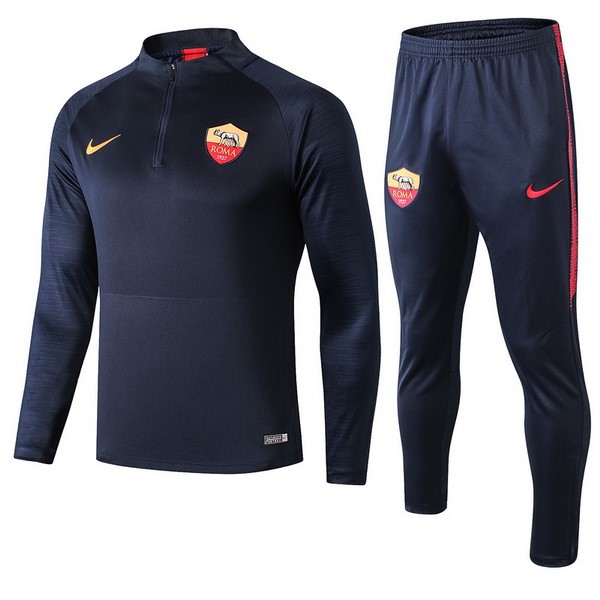 Chandal Niños AS Roma 2019-20 Azul Marino